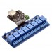 Ethernet control module 8-channel relay Ethernet controller board with RJ45 interface